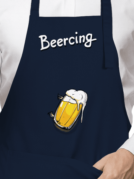 Beercing kötény Navy