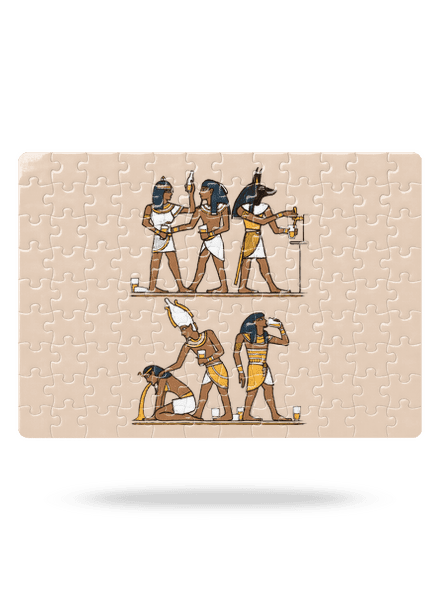 Egyiptomi parti kirakós White