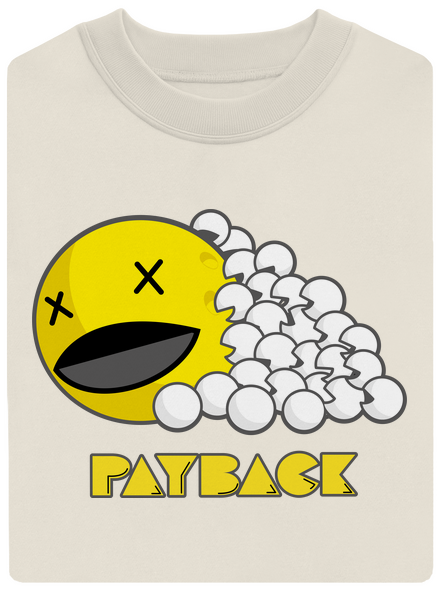 Payback unisex crewneck Off White