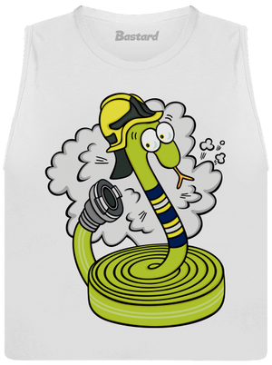 Tömlőt női bővített trikó White