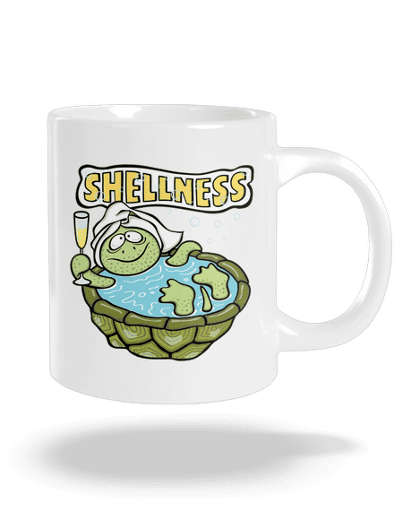 Shellness nagy bögre White