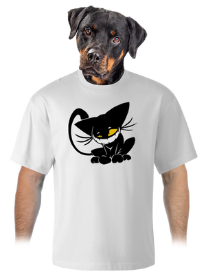 unisex túlméretezett póló