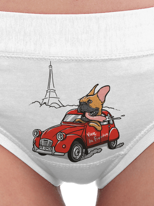 Francia buldog női bugyik White