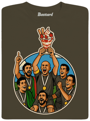 Kehely férfi hosszú ujjú póló Urban Khaki