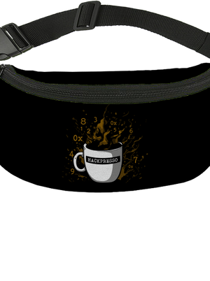 Hackpresso  övtáska Black