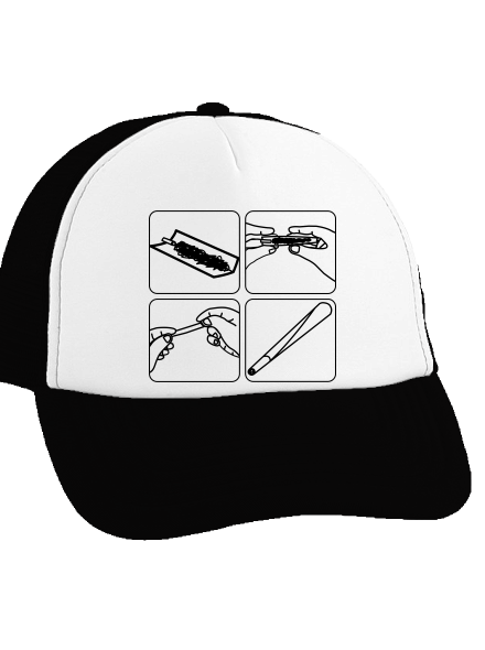 Joint teherautós sapka Black cap