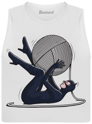 Catwoman női bővített trikó White