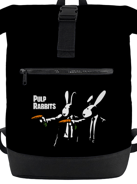 Pulp Rabbits hátizsák Black