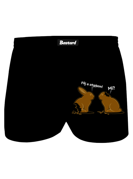 Fáj a seggem! férfi alsó nadrág Black
