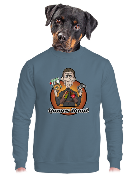 Games Bond unisex crewneck Nordic Blue