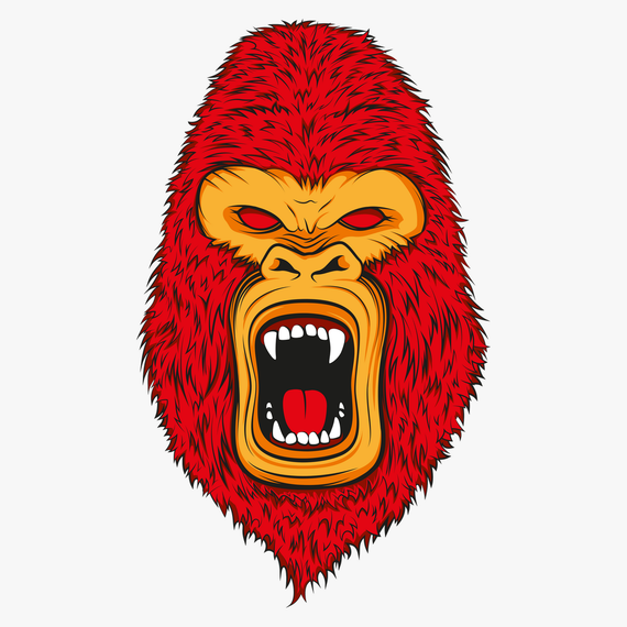 Gorilla face