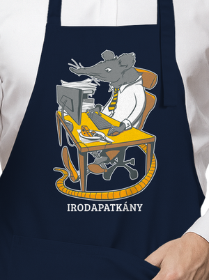 Irodapatkány kötény Navy
