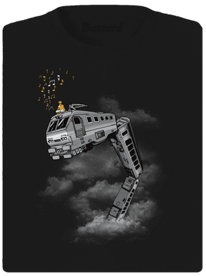 Snake Train női sportpóló Black