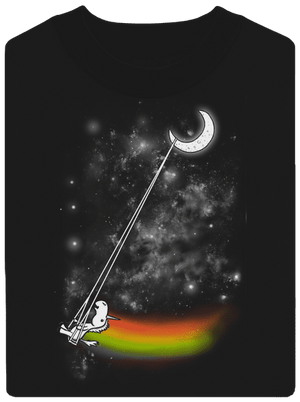 Unicorn universe unisex crewneck Black