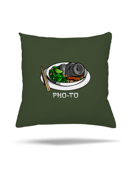 Pho-to párna Olive Green