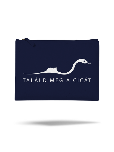 Találd meg a cicát kis táska French Navy