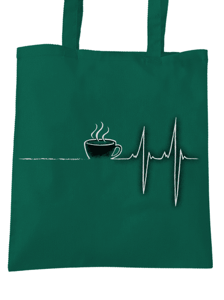 Coffee help táska Bottle Green