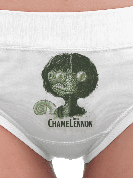  ChameLennon női bugyik White