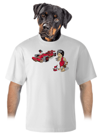 unisex túlméretezett póló