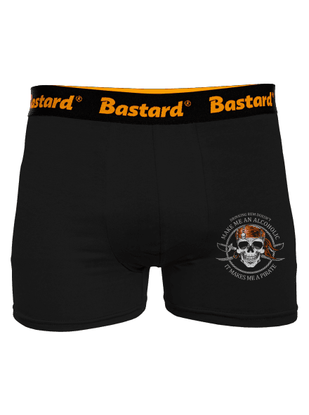 Kalóz boxeralsó Black