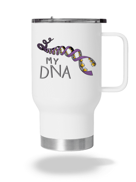 My DNA termosz bögre White