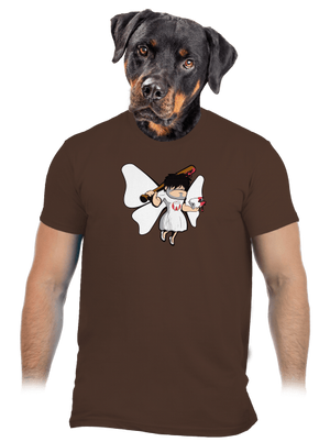 Fogtündér férfi póló Brown