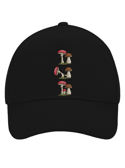 A gombakrónikából baseballsapka Black