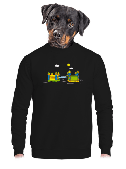 Castle Conquest  unisex crewneck Black