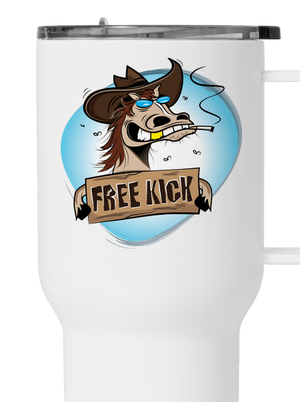 Free kick termosz bögre White