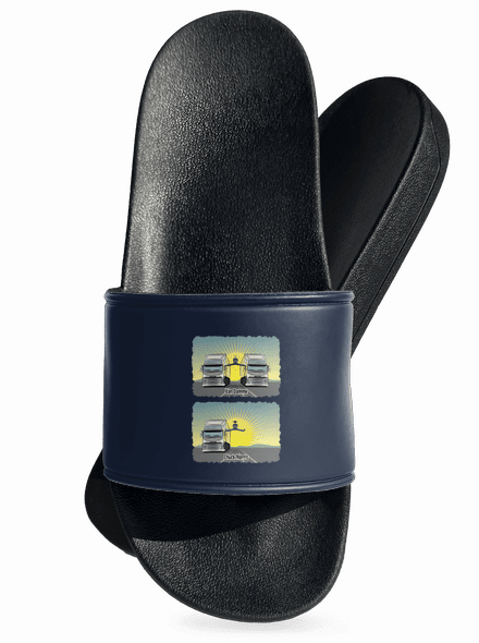 Chuck & Truck papucs Navy