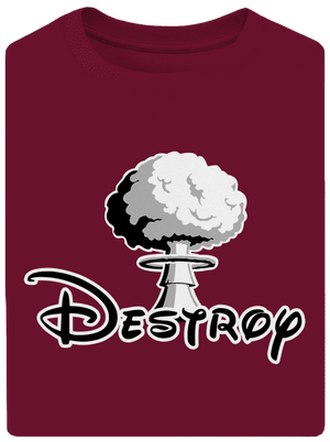Destroy unisex túlméretezett póló Garner