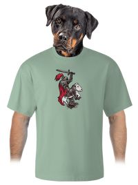 unisex túlméretezett póló