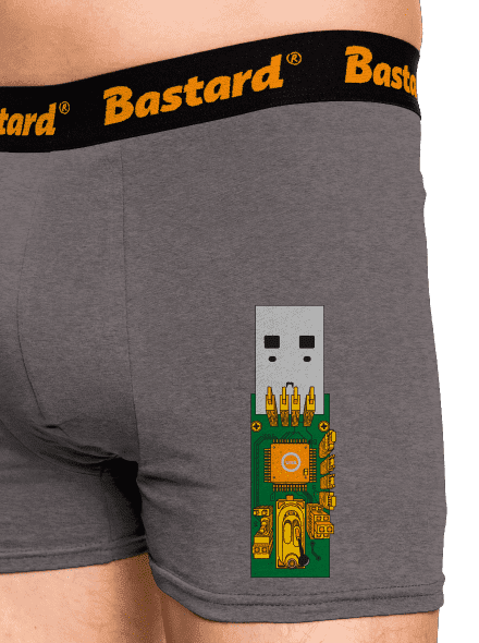 USB city boxeralsó Gray Melange