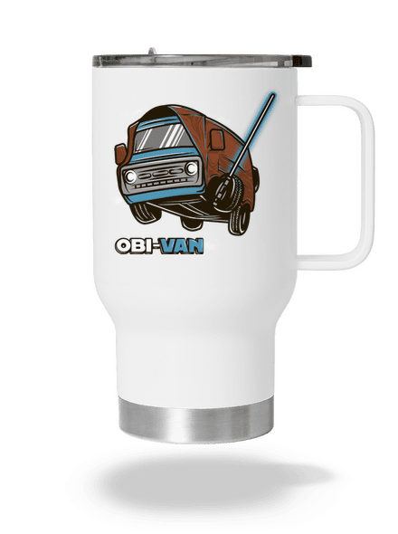 Obi Van termosz bögre White