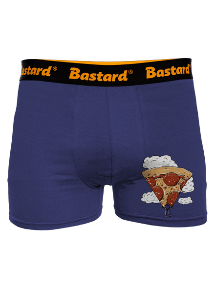 Pizza ejtőernyős boxeralsó Blue Navy
