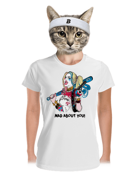 Joker és Harley női sportpóló White
