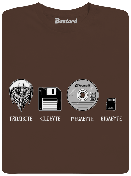 Trilobite férfi póló Brown