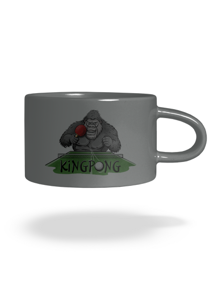 King pong macaron bögre Grey Macaron