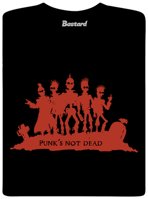 Punks not dead! gyerek póló Black
