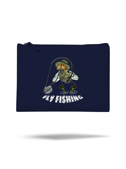 Fly fishing kis táska French Navy