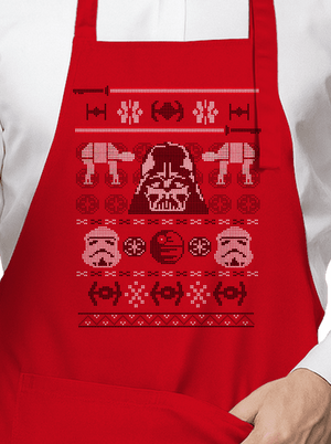 Vadert egy pulóveren kötény Red