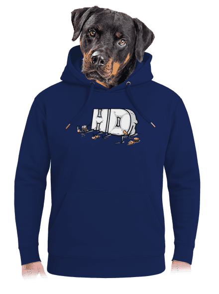  unisex prémium pulóver Navy