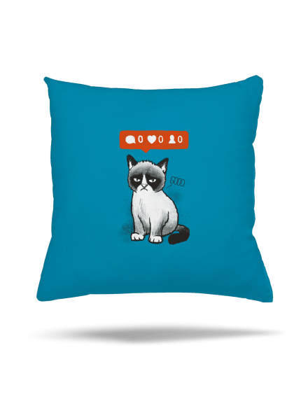 Grumpy párna Blue Turquoise