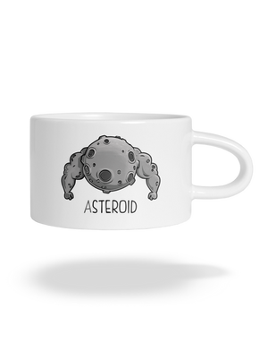 Asteroid macaron bögre White
