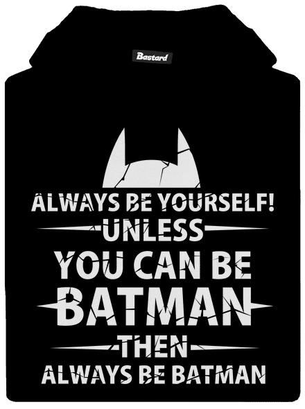 Batman gyerek kenguruzsebes pulóver Black