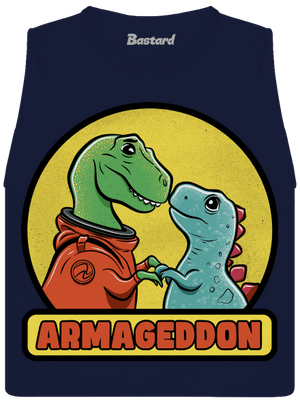 Armageddon női bővített trikó Navy