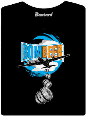 BomBeer prémium női póló Black