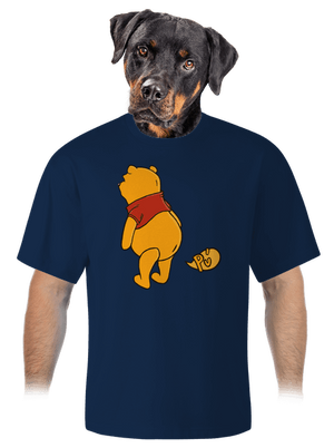 Ups unisex túlméretezett póló Midnight Blue