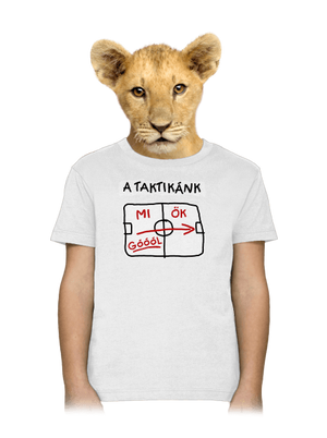 A taktikánk gyerek póló White