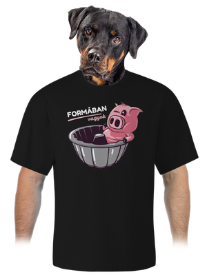 unisex túlméretezett póló